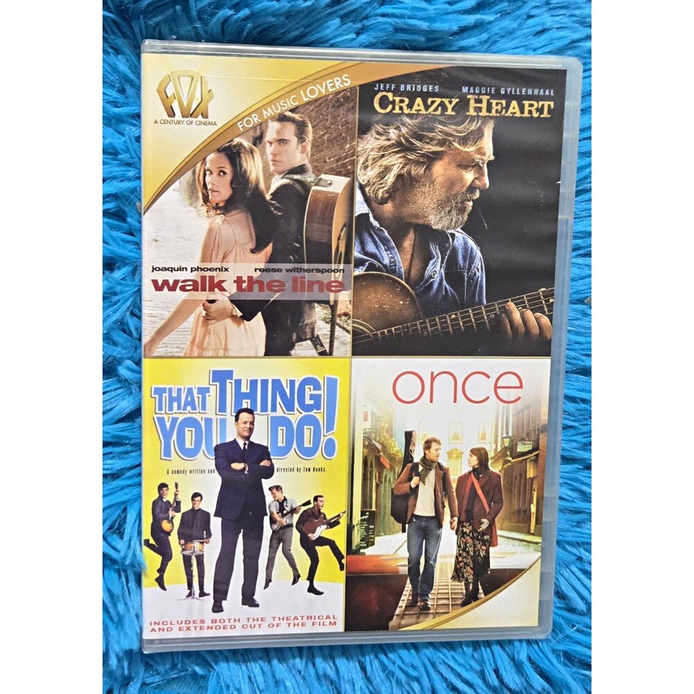 20th Century Fox Walk the Line/Crazy Heart/That Thing You Do!/Once DVD PG-13